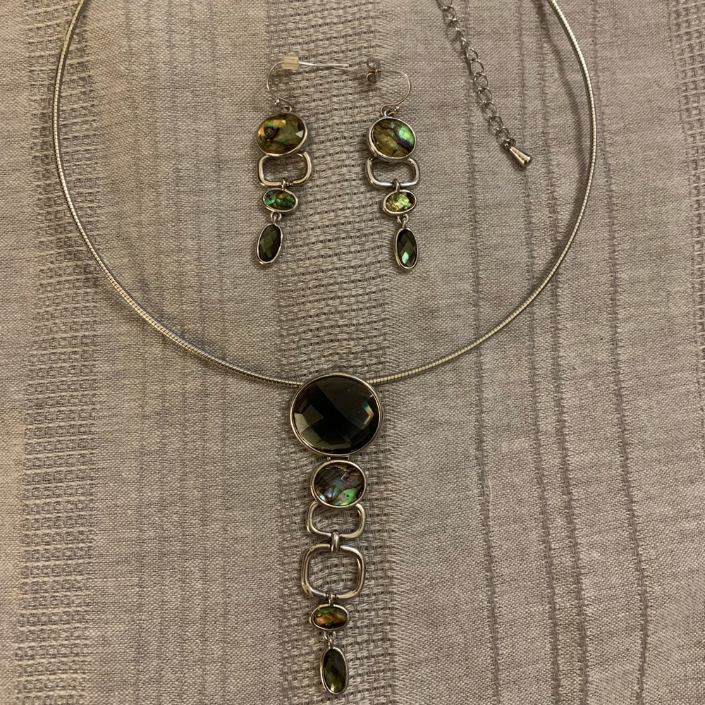 Necklace and matching earrings from premier jewelry